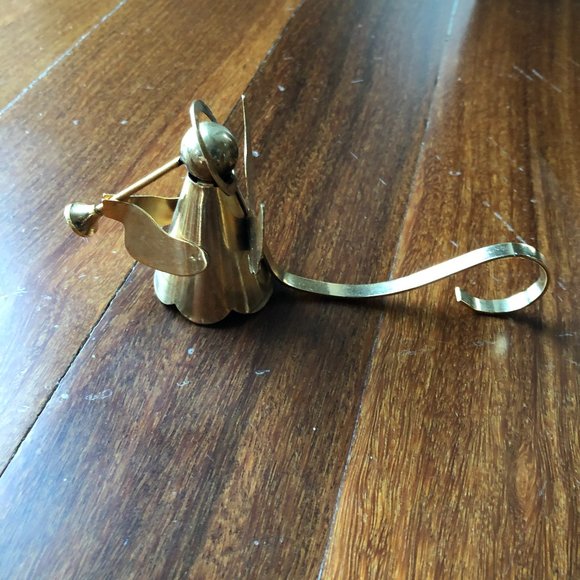 Vintage Brass Angel Candle Snuffer - Picture 2 of 2